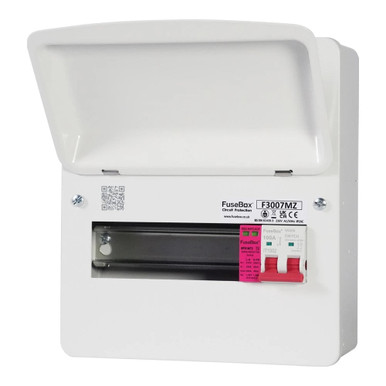 Fusebox F3007mz 100a Main Switch, 7 Way, Type 2 Spd product image