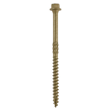 Hex Head Timber Screw, 6.7 x 100mm, 50 Pcs, Green product image