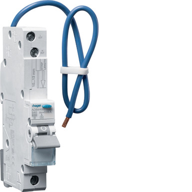 Hager 40a Rcbo Sp Type B 6ka product image