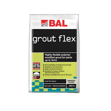 Bal 10kg Grout Flex Wall Tile Grout, Dark Grey product image