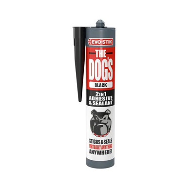 Evo-Stik 'The Dogs' Smp Adhesive & Sealant, Black, 290ml product image