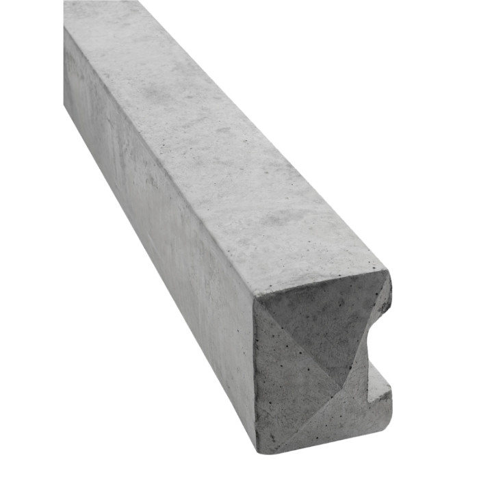 Photograph of Concrete Post Slotted End 100mm x 125mm x 2.66m