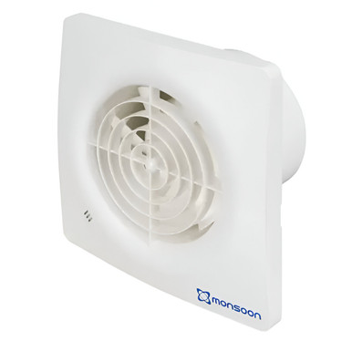 National Ventilation Mons100sa 100mm Zone 1 Ip45 Quiet Fan Standard product image
