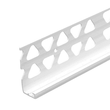Promax Plastic Stop Bead, 10mm, White, 2.5m product image