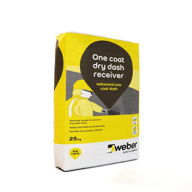 Weberend One Coat Dash Receiver 25kg, White product image