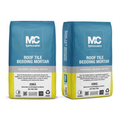 Mccann Roof Tile Bedding Mortar, Black, 20kg product image