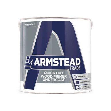 Further photograph of Armstead Trade Quick Dry Primer Undercoat 2.5L