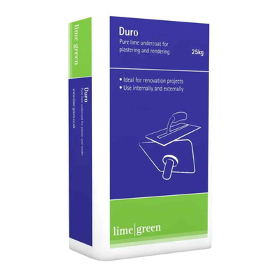 Duro Lime Render Base Coat, White, 25kg product image