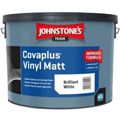 Johnstones Covaplus Trade Matt, White, 10l product image