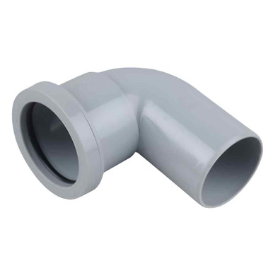 Brett Martin 32mm Push Fit Waste Conversion Bend, 90 Degree, Grey product image