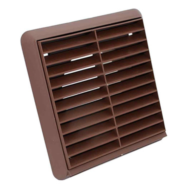 Stadium Louvred Terminal Ventilator, 100mm, Brown product image