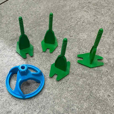 Tile Rite Big Spin Hurricane Deep Kit, 4mm, 200 Pieces product image
