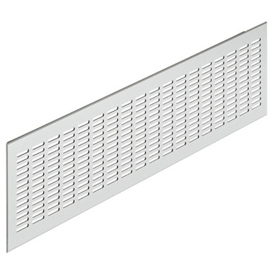 Silver Vent Grille, 480mm x 80mm product image