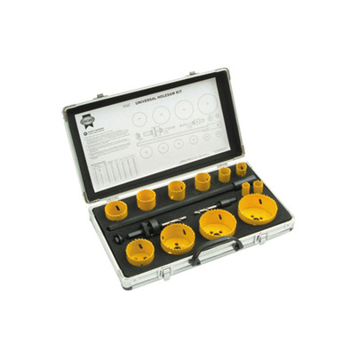 Further photograph of Faithfull Holesaw Kit 16 Piece Universal 16-76mm