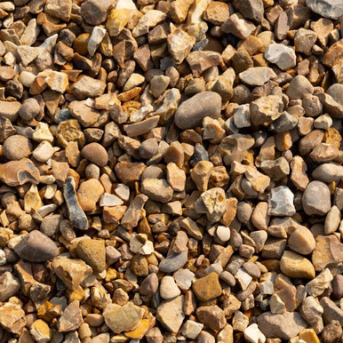 Further photograph of Golden Gravel 10mm 25kg