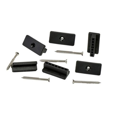 Wpc Versadeck Fixings T-Clips with M4x45 Ss Wood Screws, 100 Pack product image