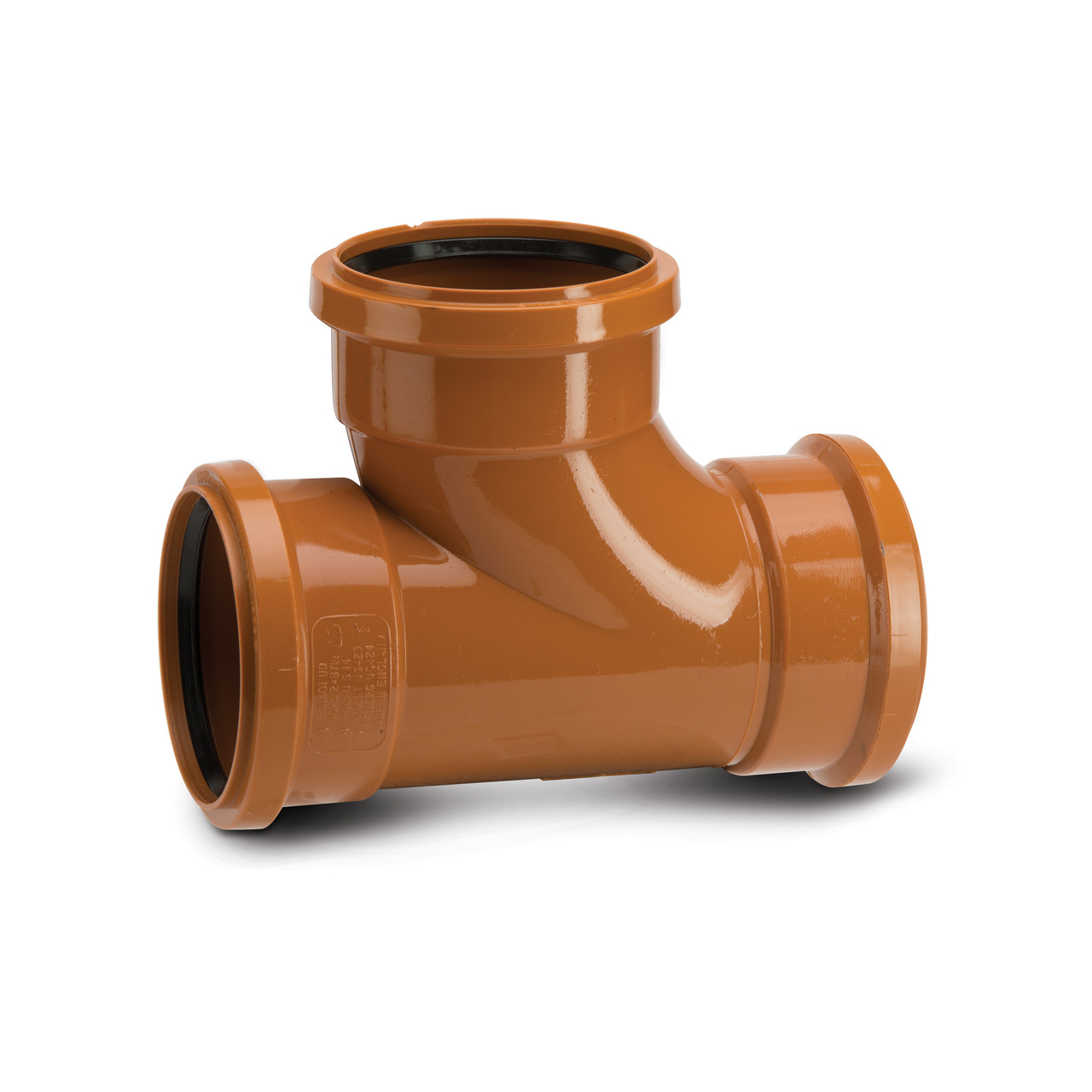 Photograph of Polypipe U/G Drain 160mm Triple Socket Equal Junction 87Deg