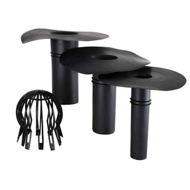 Epdm Horizontal Drain Thru Wall Outlet, 100mm x 100mm product image