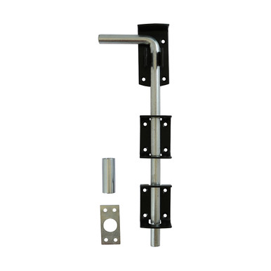 Timco Garage Drop Down Bolt, 12", Black product image