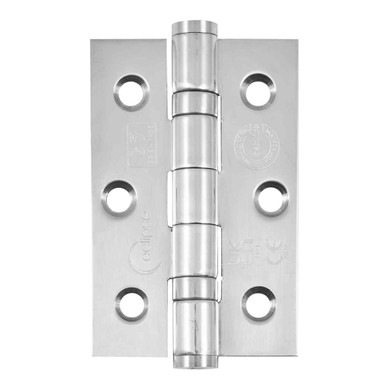 76mm x 51mm x 2mm Stainless Steel Ball Bearing Hinge, 2 Pack product image