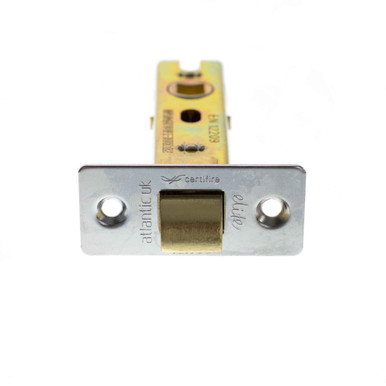 Atlantic F/R Ce Mark B/Thr Tubular Latch, 2.5" Polished Chr product image