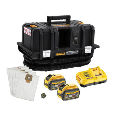 Dewalt Dcv586mt2 Xr Dust Extractor, 54v Flexvolt, 2 Batteries product image