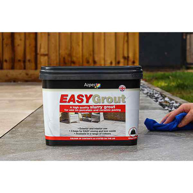 Azpects Easygrout Porcelain Paving Grout Blanco 15kg product image