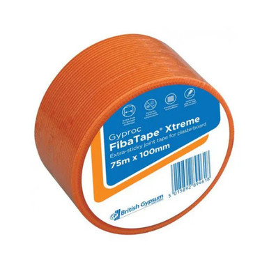 Gyproc Fibatape Xtreme Xtra Wide Tape, 100mm x 75m Roll product image