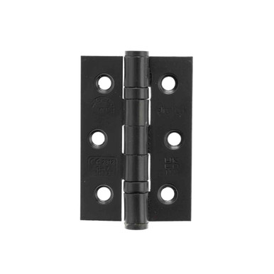 Atlantic Ce Fr Grd 7 Ball Bearing Hinges, 3" x 2" x 2mm, Matt Black product image