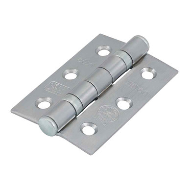 7 Fire Door Hinge, 76mm x 50mm x 2mm, 2 Pack product image