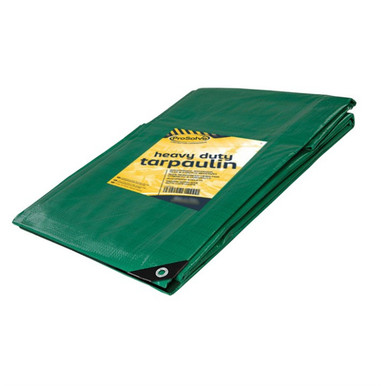 Heavy Duty Tarpaulin, Green, 4m x 5m product image