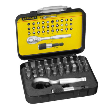 Stanley Fatmax Bit and Ratchet Set, 32 Pieces product image