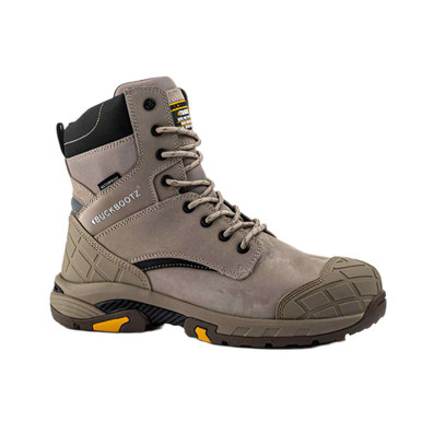 Bbz Blastz Safety Hi-Leg Zip Sided Boot, Stone, Size 9 product image