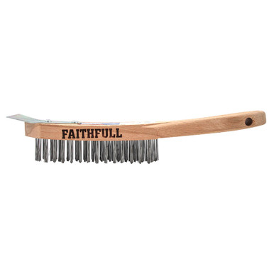 Faithfull Heavy Duty Wire Scratch Brush product image