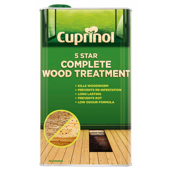 Photograph of Cuprinol 5 Star Wood Treatment 2.5L