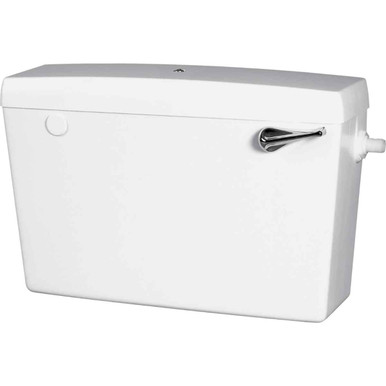 Wirquin Elan Siso Low Level Plastic Cistern, White product image