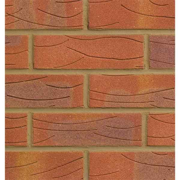 Photograph of 65mm Forterra Sherwood Red Mixture Facing Brick