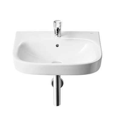 Roca Debba Basin, 1 Tap Hole, White, 500mm x 420mm product image