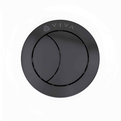 Viva Uni Button, Matt Black, For Skylo Flush Valves product image