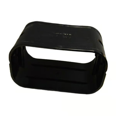 Ashp Duct Connection Piece, 140mm, Black product image