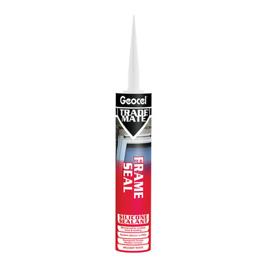 Geocel Trade Mate Silicone Frameseal 310ml Cartridge White product image