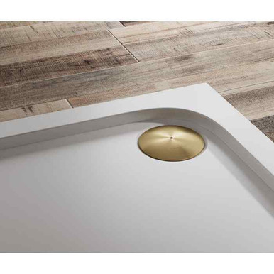 Solutions - 90mm Fast Flow Shower Tray Waste, Touchstone product image