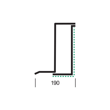 Further photograph of Birtley Steel Lintel SBL200 2400mm