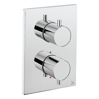 Mpro Crossbox 2 Outlet Trim and Levers, Chrome product image