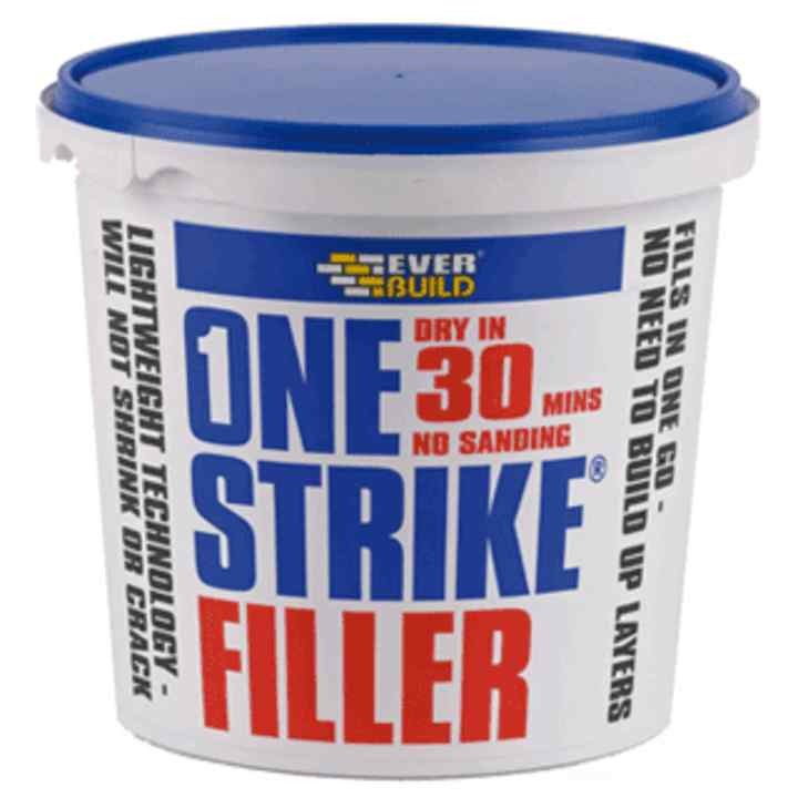 Photograph of Everbuild One Strike Filler 1Ltr