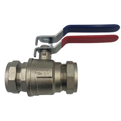 28mm Lever Ball Valve, Blue product image