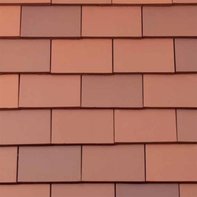 Further photograph of Redland Rosemary Clay Plain Tiles Red