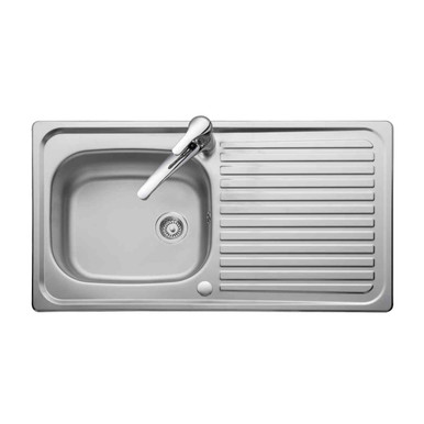 Linear Inset Sink, 950mm x 508mm, 89mm Waste Hole product image
