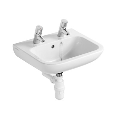 Portman 21 Basin, 500mm, With Overflow and Chain Hole product image