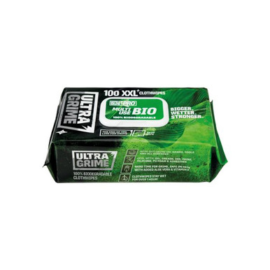 Ultragrime Bio Multiuse Wipes, 100 Pack product image